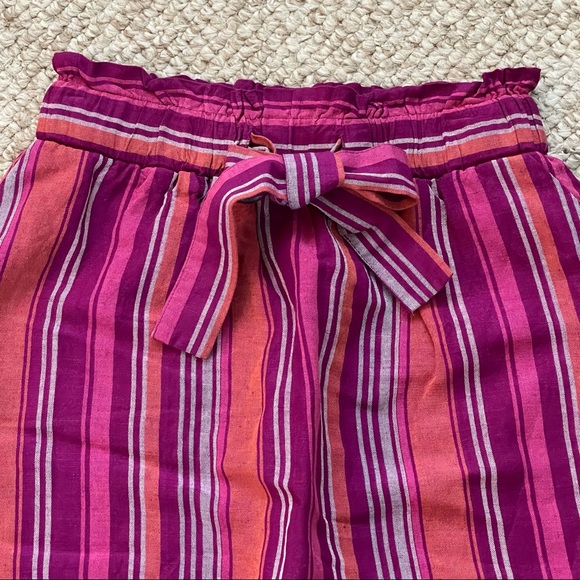 a new day Linen Blend Skirt Small Tie Waist NWT - Picture 2 of 9